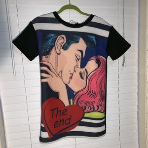 Above the knee dress